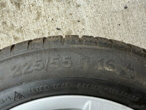 16" Elektrony AUDI 5x112 so zimnymi pneu 225/55 R16 - 2