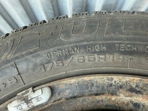 Zimne pneumatiky FULDA 175/65 R14 na diskoch FORD Fiesta - 2