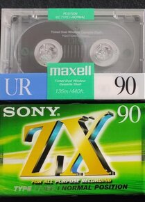 Predam Nove zabalene MC kazety SONY Chrome a Maxell normal - 2