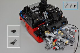 lego technic vysokozdvyžný vozík - 2