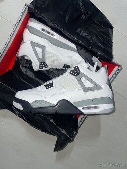 Jordan 4 white cement - 2