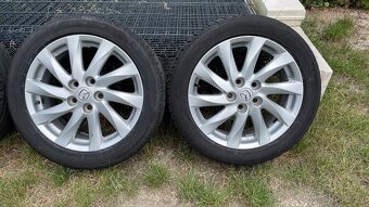 Alu disky 17” Mazda s letnymi pneu - 2