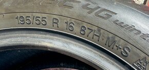 195/55 R16, APOLLO, DOT0417, zimné pneumatiky - 2