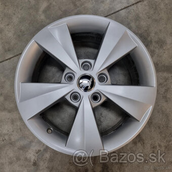 Kvalitné ŠKODA disky 5x112 R16 ET46 - 2