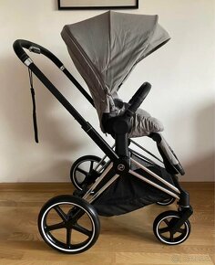 Kočík Cybex Priam Soho Grey Chrome Black - 2