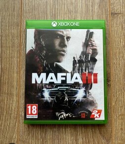 Hry na Xbox one Mafia 3, NHL 22, FIFA 19 - 2