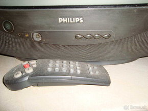 Klasický, malý televízor Philips - 2