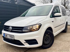 ❇️ VOLKSWAGEN CADDY 1.4 TSI 92KW M6 2017•5-MIESTNE•ŤAŽNÉ - 2