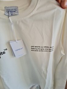 Off white mikina tričko - 2