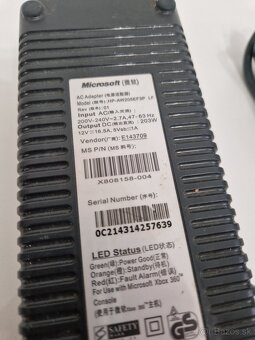 XBOX 360 Napájací adaptér/trafo(16.5A) - 2