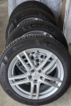 5x112,r19,8J,et45,235-55-19,Michelin Alpin 5- dezén: 7mm+ - 2