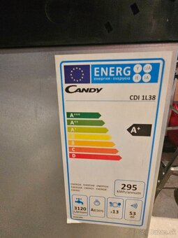 Umývačka riadu vstavaná A+ - 2