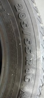 Predám 4 zimné pneumatiky 205/55 R16 91H Michelin - 2