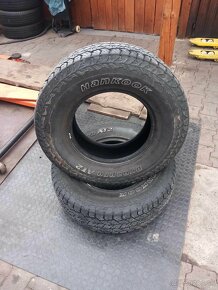 Pneumatiky celoročné 2ks - HANKOOK 265/70/R16 - 2