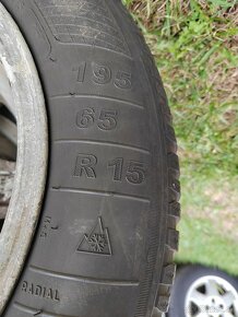 Zimné pneumatiky Kleber 195/65 R15 - 2