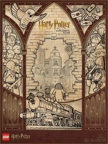 Lego Harry Potter postery / plagaty 4ks - 2