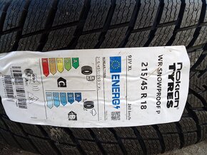 215/45 R18 zimné pneumatiky Nokian 4ks - 2