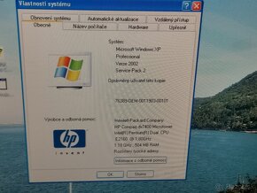 PC zostava HP Windows XP - 2