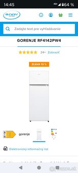 Gorenje absolútne NOVÁ - 2