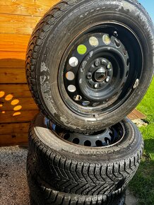 215/60 R16 zimné pneu a disky - 2