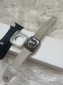 Apple Watch 8 45 silver v Super stave - 2