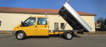 FORD  TRANSIT - valník- sklápač  - 4x4- - 2