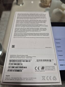 IPhone SE 2020 64GB Black - 2