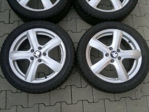 Elektrony Skoda Gamaparts  5x112 R17, zimne pneu 205/50 r17 - 2