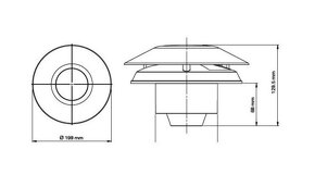 Kúpeľňový ventilátor Zehnder ZCV3si - 2