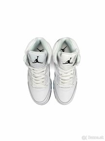 Nike Air Jordan 5 Retro White Silver Reflective - 2