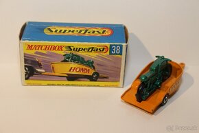 Matchbox SF Honda motorcyle with trailer - 2