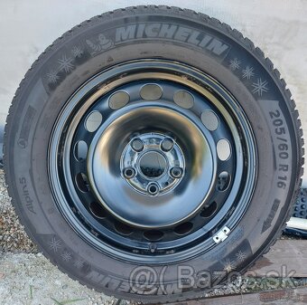 Orig.zimná sada VW - 5x112 r16 + Michelin 205/60 r16 - 2