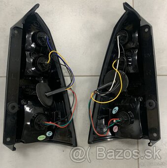 Zadné LED svetlá FORD Focus MK1 kombi zatmavené, nové - 2