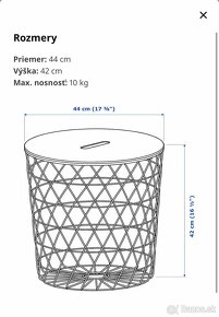 Konferenčné stolíky IKEA kvistbro - 2