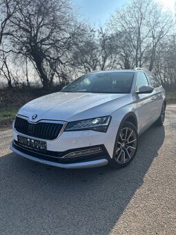 Skoda Superb 3 Scout 4x4 Virtual/Webasto/Ťažné - 2