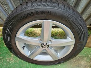 Atraktívna, originálna zimná sada VW - 5x112 r16+205/55 r16 - 2