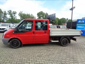 FORD TRANSIT DVOJKABINA VALNÍK 6 MÍST KLIMA 2.2TDCI - 2