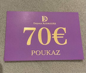 Poukazy Dajana Rodriguez 70€ - 2