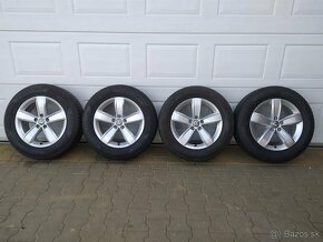 Orig. sada VW, Škoda, Seat 5x112 R17 + pneu 215/65 R17 - 2