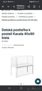 Postieľka k posteli - 2