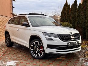 Škoda Kodiaq RS 2.0 TDI 176kw DSG 4x4 7-Miest BIELA PERLEŤ - 2