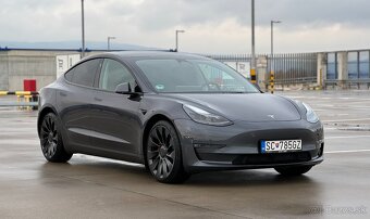 Tesla Model 3 Performance Refresh 11/2022 V záruke - 2