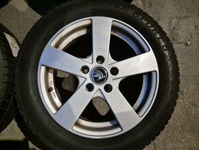 R16 zimná sada ŠKODA, VW, SEAT 5x112 r16 ET46 x 6,5J - 2