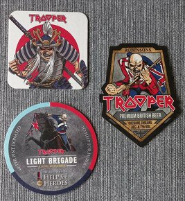 IRON MAIDEN TROOPER beer podpivníky - 2