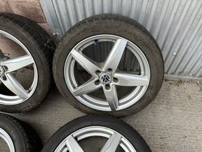 17" Elektrony 5x112 so zimnymi pneu 225/45 R17 - 2