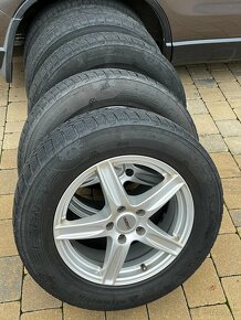 Disky s gumami z Honda CRV r17" - 2