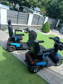 Elektrický invalidný vozík pre seniorov skuter moped - 2