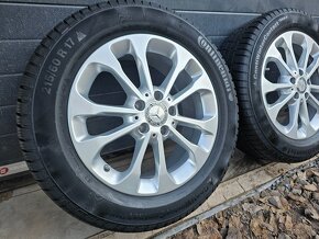 Zánovná Zimná Sada Mercedes GLA W156+Continental 215/60 R17 - 2