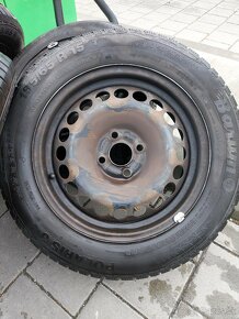 Kolesa na Opel Corsa + Barum zimne pneu 185/65 R15 - 2