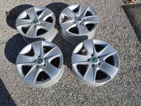 predam elektrony, alu disky, R16 škoda octavia 2 5x112 - 2